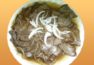 Жареное мясо с луком и соевым соусом – пошаговый рецепт приготовления с фото